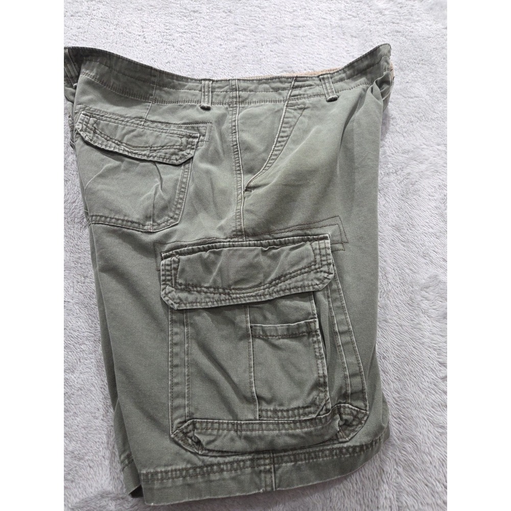 Union Bay Cargo Shorts Mens Green Sz 42 Cotton Utility Surplus Vintage 90s